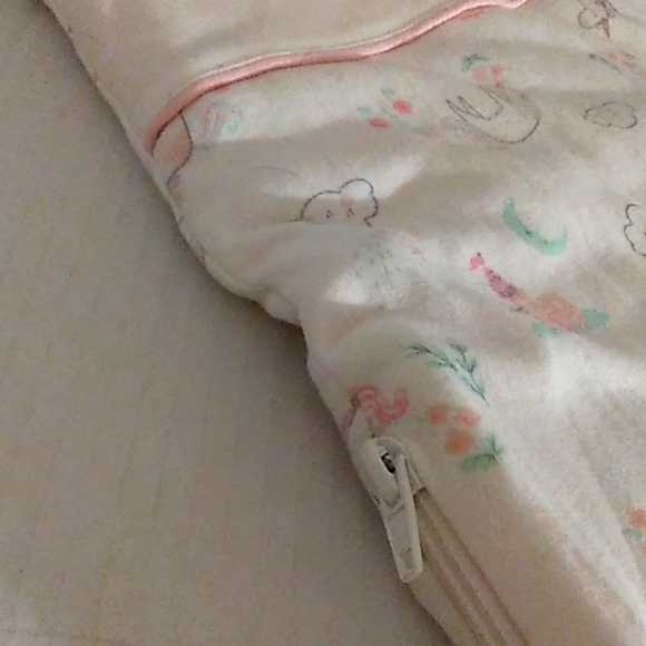 ☆NWT☆Sweet NB Girl ~EMMA'S GARDEN" Unicorn Print Winter Sleep Sack/Blanket Sleep - Picture 8 of 14